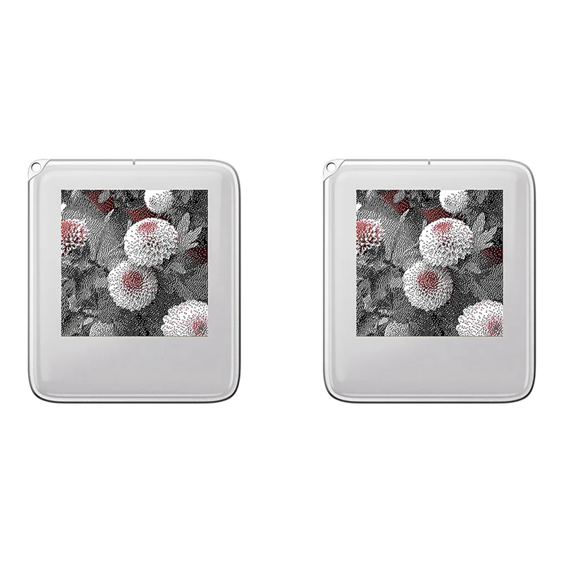 SUNRI-2X NFC 機能キーリング 1.54 インチ 3 色表示画面画像ワイヤレス伝送キーホルダーインクスクリーン
