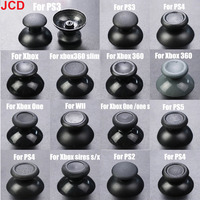 JCD 2pcs  For PS2 PS3 PS4 PS5 Xbox One 360 Series S X WiiU NGC Gamepad Controller 3D Analog Joystick Mushroom Stick Grip Cap