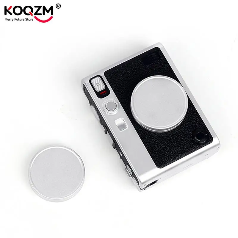 Dustproof Lens Cap For Instax Mini EVO Waterproof Metal Front Lens Cap Lens Cover Protector Hood For Instax Mini EVO Camera
