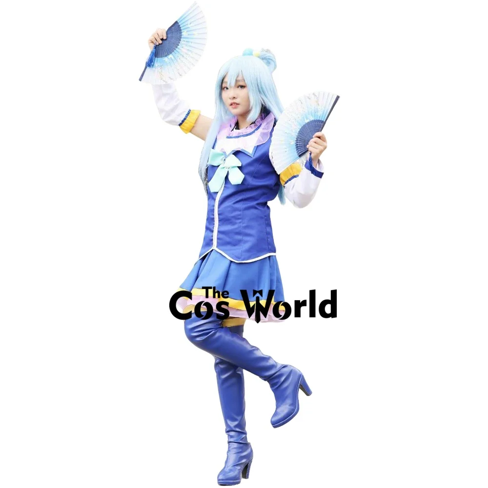 

Customizable Aqua Outfits Anime Cosplay Costumes