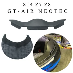 For SHOEI X14 Z7 Z8 GT-AIR NEOTEC Helmet Nose Guard Nose Protector Breath Chin Vent Guard Breath Deflector Chin Rete Accessories