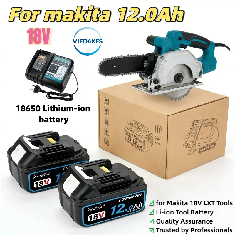 

for Makita tool Battery, 6.0Ah for Makita 18V Battery, for Makita BL1860B BL1840 BL1830B BL1850B BL1850 BL1815️