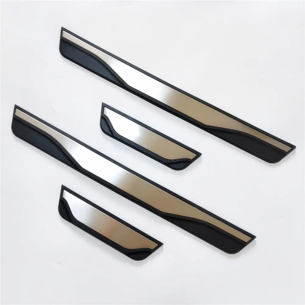 

For Honda JAZZ FIT 2020 2021 2022 2023 Door Sill Kick Pedal Trim Stainless Threshold Scuff Plate Guards Styling Auto Accessories