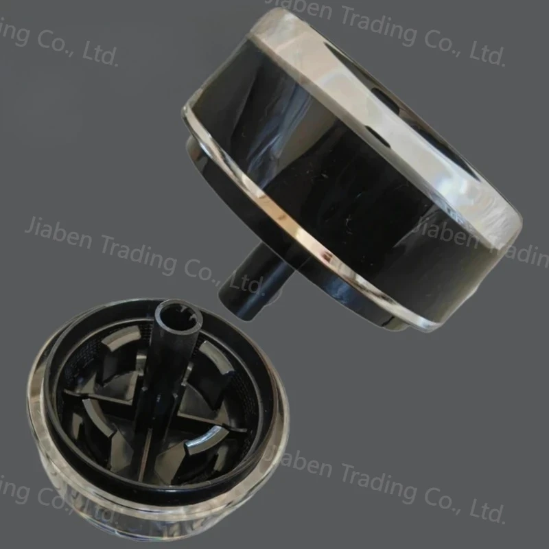 1pcs For Samsung Drum Washer Heat Pump Dryer Knob Computer Board Knob Function Selection Button Two Colors Black + Transparent