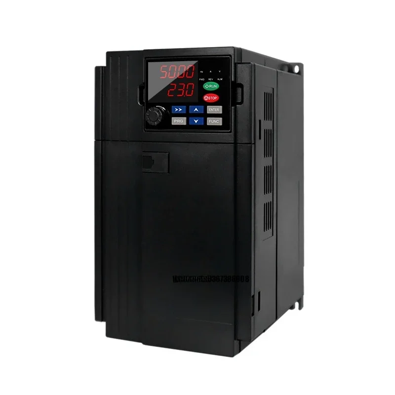 Convertisseur de fréquence triphasé haute efficacité 15 kW 220 V VFD à contrôle vectoriel pour moteur de machine industrielle
