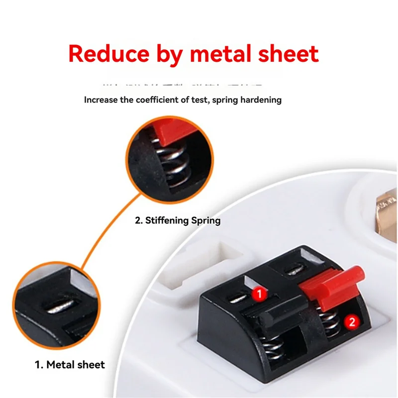 【NEWLY】2X E27 B22 E14 Lamp Bulb Tester, LED Light Voltage Power Quick Test Box, Fast Testing With Power Display EU PLUG