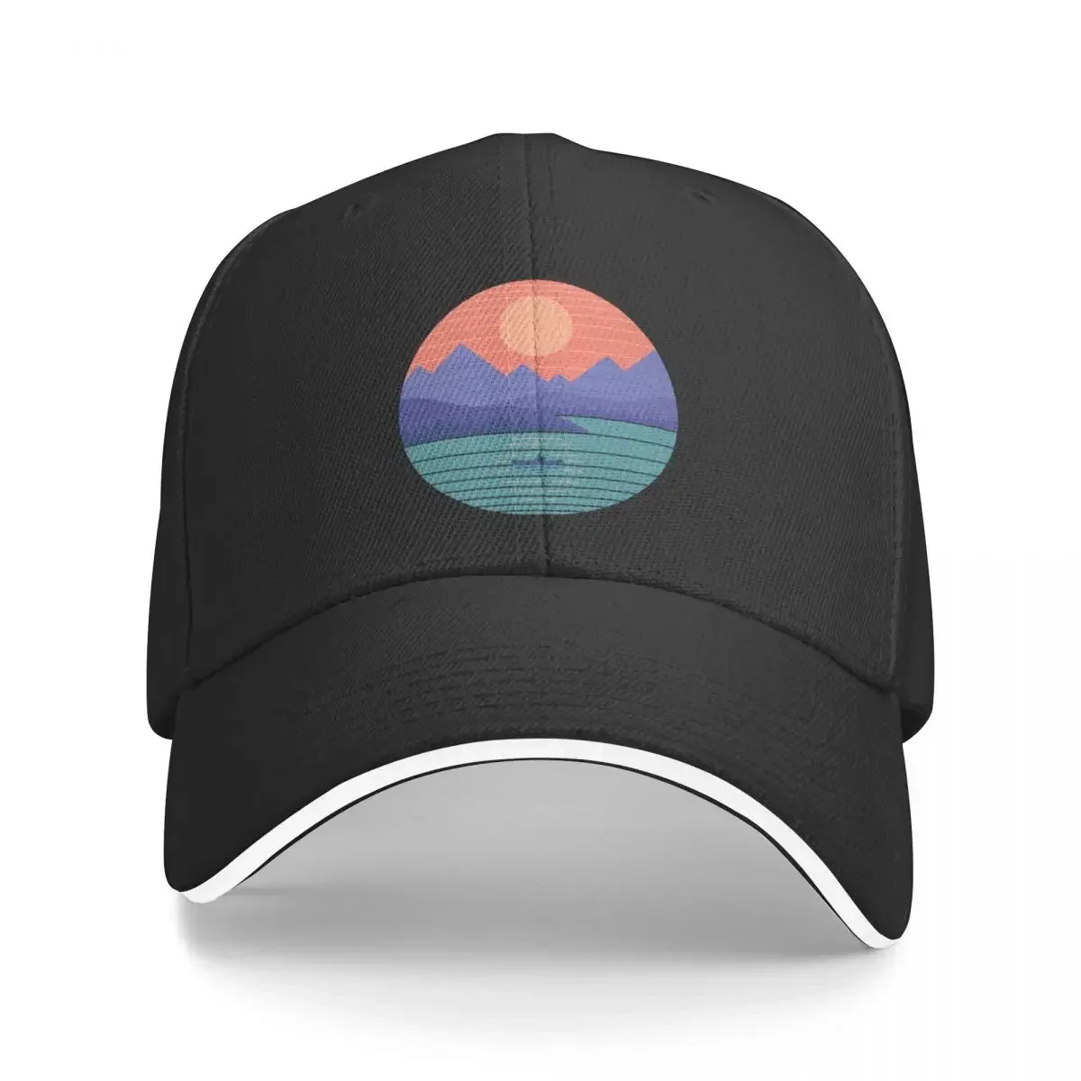 

Peaceful Reflection Baseball Cap fishing hat Military Cap Man designer cap Baseball Men Women's