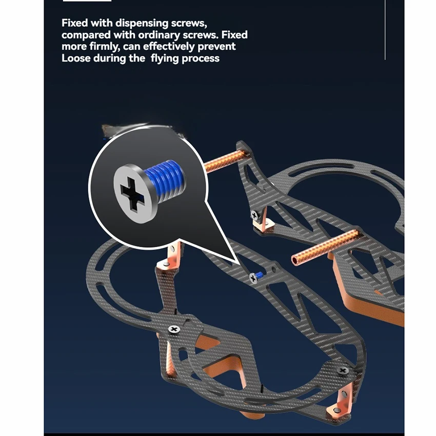 درع واقٍ خفيف الوزن من ألياف الكربون لملحقات كومبو للحماية الكاملة ضد السقوط من DJI Neo