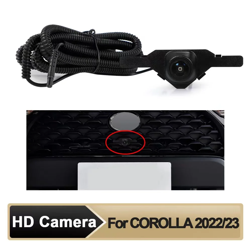 

ZONGJI Car AHD Front View OEM Camera Night Vision Fisheye Wide Angle 150°Camera for The COROLLA 2022/23