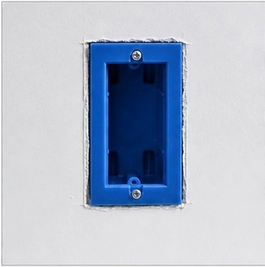 3Pcs Single Gang Electrical Box Extenders Plastic Outlet Box Extension Plate Easy Installation Wall Mount Outlet Receptacle