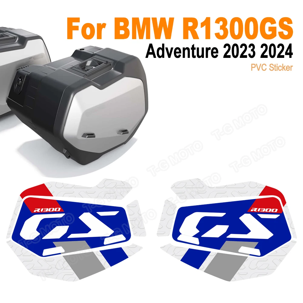 

For R1300GS R 1300 GS Adventure Motorcycle Case Sticker Side Boxes Panniers Luggage Package Protection Decals 2023 2024