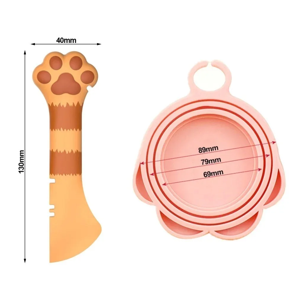 Multifunction Pet Canned Spoon Jar Opener Puppy Feeding Mixing Wet Dry Scoop Cat Dog Accessories Feeder Shovel Pets Tableware view 6