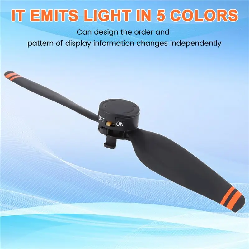 T23C Drone Paddle For DJI AIR2 Illuminated Flashing Circle Paddle Programming LED Flashing Character Tablet Paddle