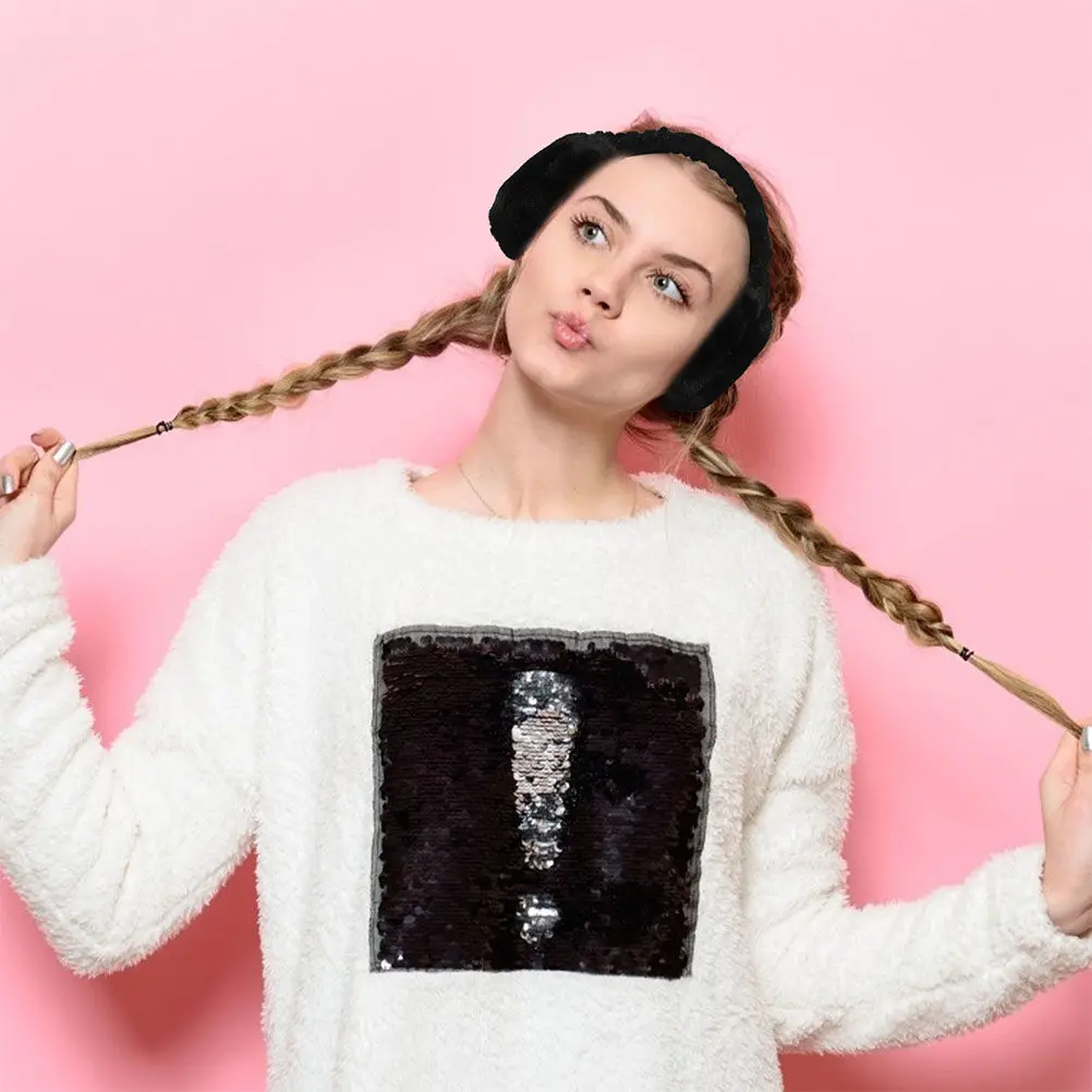 

2 шт. зимние наушники-утеплители, уютные и теплые, для защиты от холода на улице, для мужчин и женщин, на каждый день