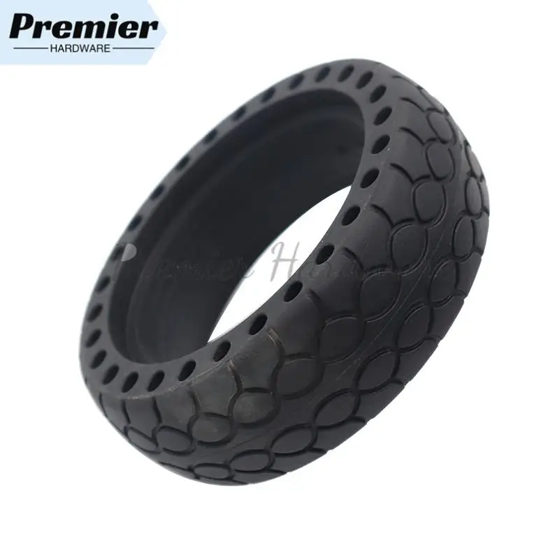 Moyeu arrière de roue de Scooter 5.5 pouces pour Xiaomi Mijia M365 PRO, pneus solides d'amortissement, pneus creux Non pneumatiques en nid d'abeille