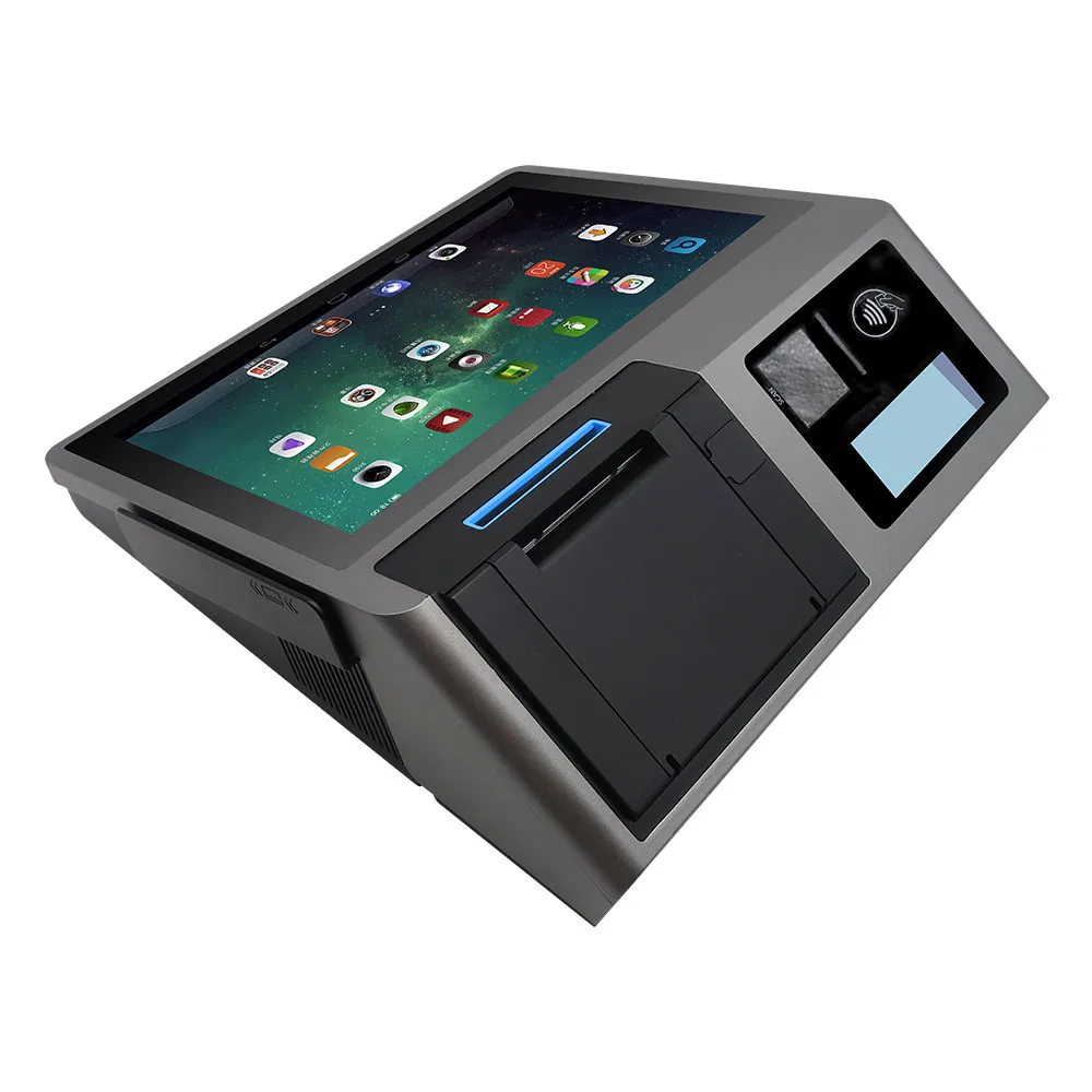 Мини-кассовый аппарат Z100 Android 11, система распродажи, Pos-планшет, NFC, супермаркет, атм-машина, все в одном POS-терминале