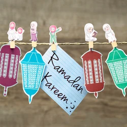 10Pcs Eid Mubarak Houten Clips Islamitische Moslim Party Ramadan Kareem Decoraties Fotowand Clip Diy Ornamenten Voor Thuis Gift