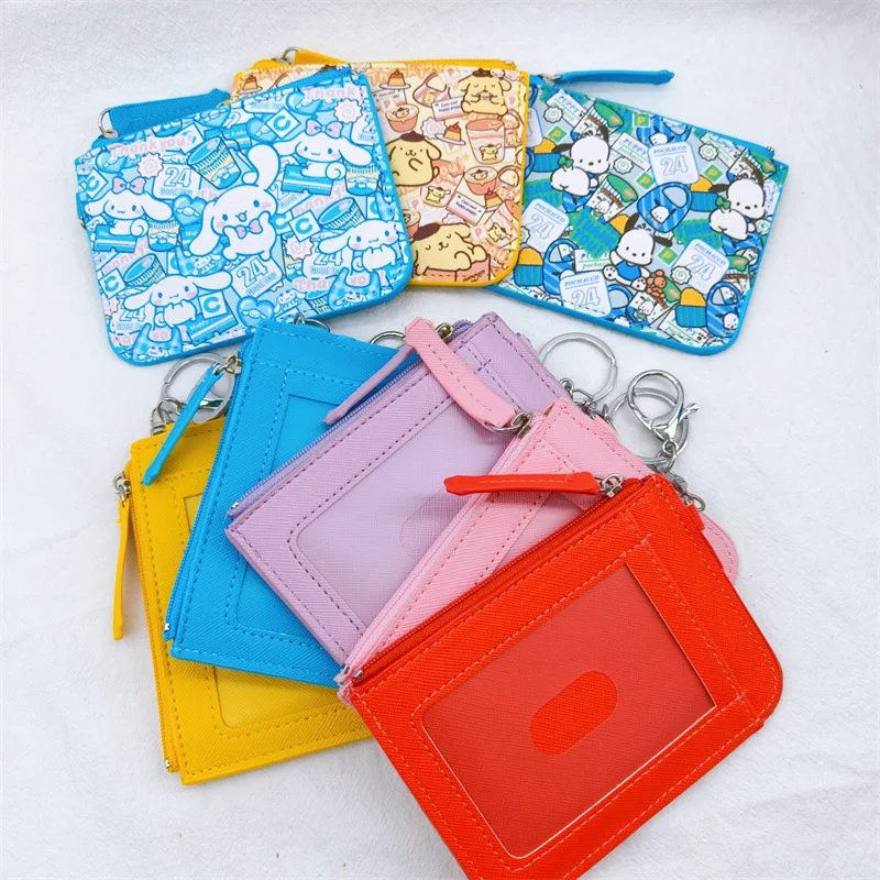 

Sanrio New Creative Zero Wallet Cartoon Kuromi Mini Coin Bag Portable Waterproof Children's Wallet