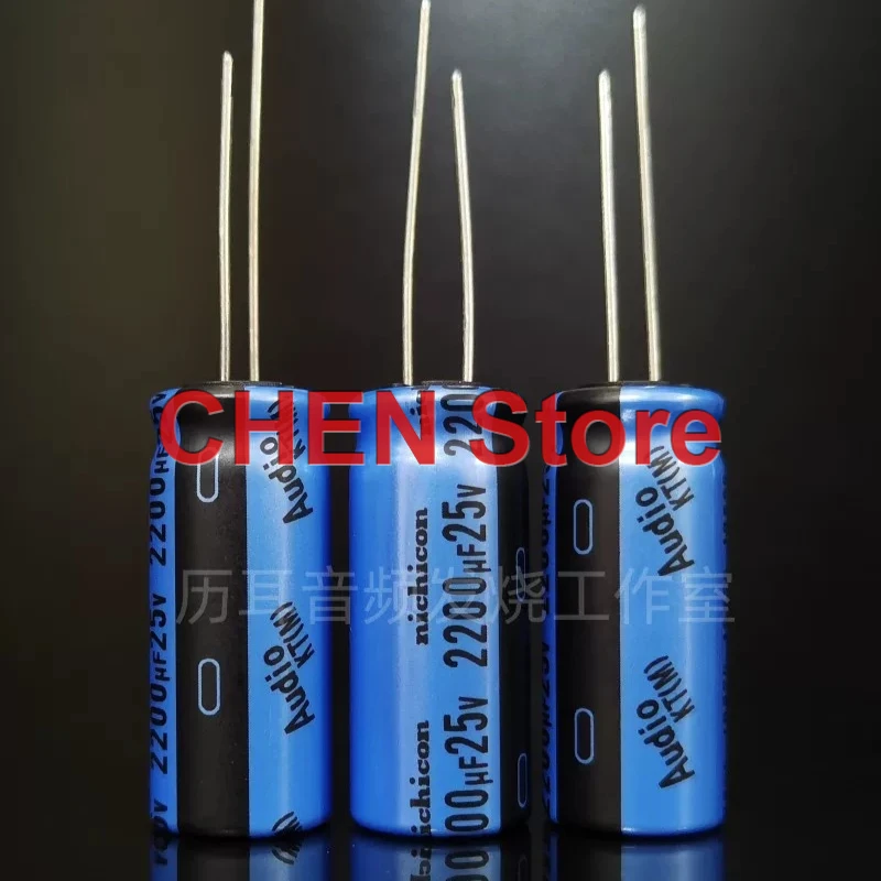 2PCS/10PCS NICHICON AUDIO KT 2200UF 25V 12.5X31.5MM 105C Electrolytic Capacitor 25V2200UF Free Shipping