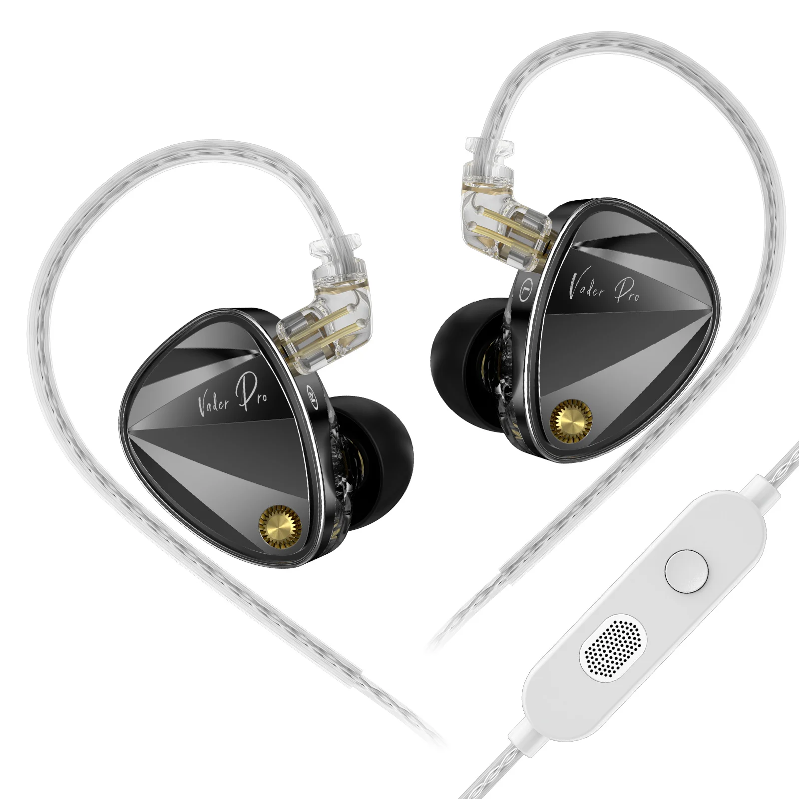 Kz Vader pro in-ear monitor hifi hoofdtelefoon echt gebalanceerde high-end 6-driver dynamische iem hoofdtelefoon aanpassing schakelaar hoofdtelefoon
