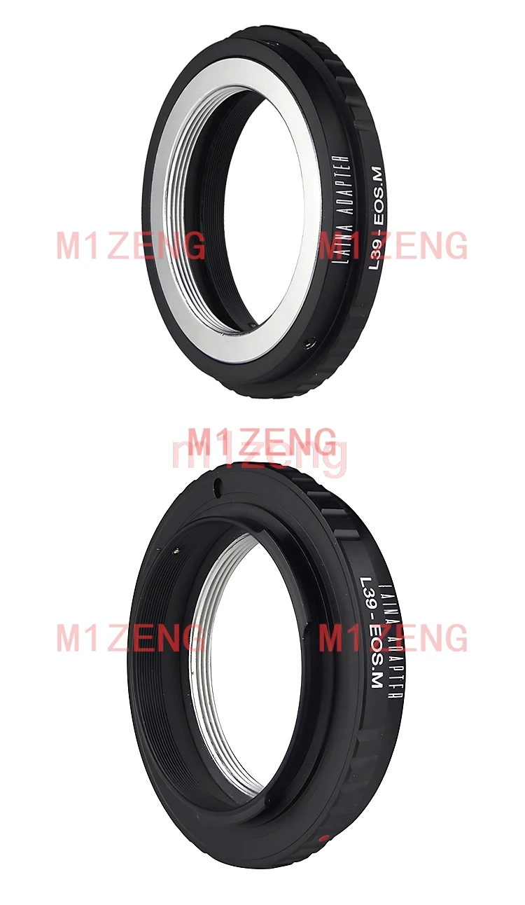 Adapter Ring for m39 L39 39mm mount lens to canon EF-M EOSM/M2/M3/m5/M6/M10/m50/m100/m200 Mirrorless camera view 5