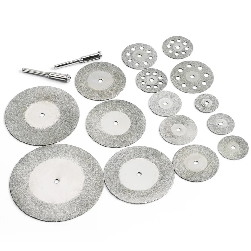 Emery small saw blade diamond cutting blade electrical grinding fittings jade glass jadeite mini ultra-thin slice grinding blade