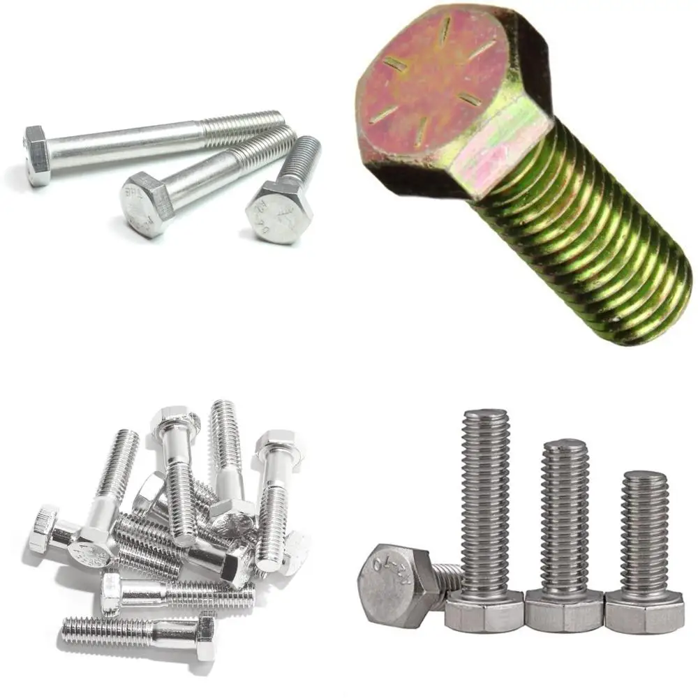 

Винты с шестигранной головкой из нержавеющей стали 18-8 A2-70, M12-1,75 x 200 мм, упаковка из 10 шт., грубая резьба, частичная резьба, длина резьбы 2,25, длина Lon