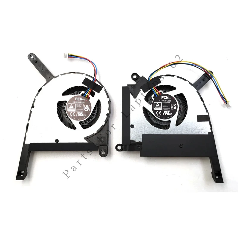 New For Asus TUF Gaming FA507RC FA507RE FX507ZC FX507ZE TUF707RC FA707RC FA707RE FX707ZC FX707ZE TUF707RE CPU & GPU Cooling Fan