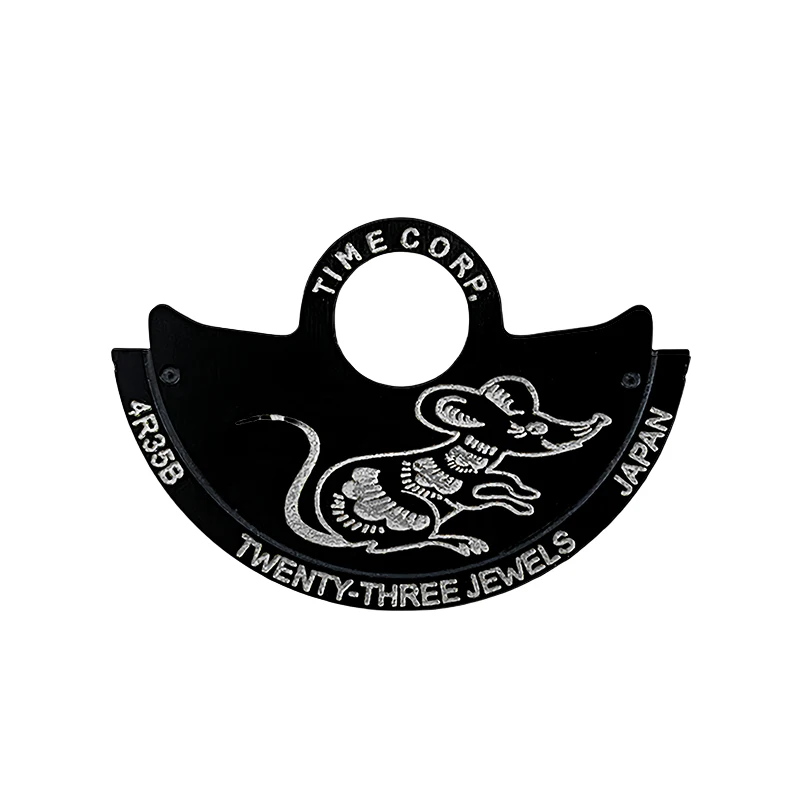 NH35 NH36 Black Automatic Hammer Rotor Patch Fit for 4R35 4R36 NH35 NH36 SKX007 SKX009 SRPD Movement Watch Repair Rotor Guard