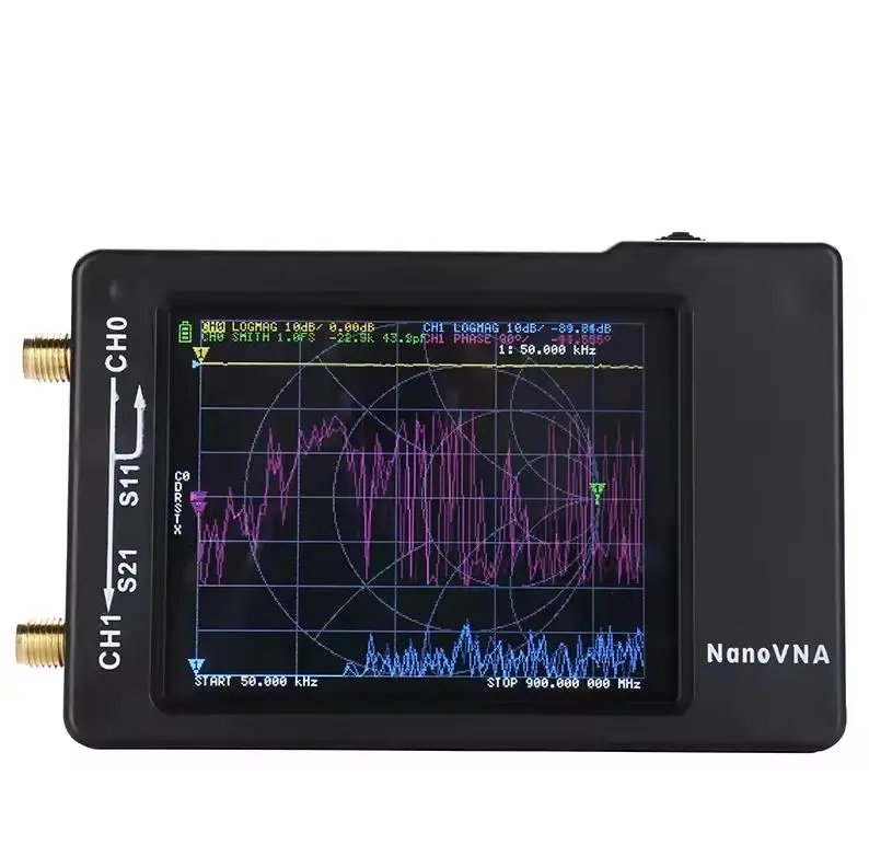 Cross-Border Upgraded Nanovna-H TFT Display SD Card Slot HF VHF UHF Vector Network Electronic Components Analyzer