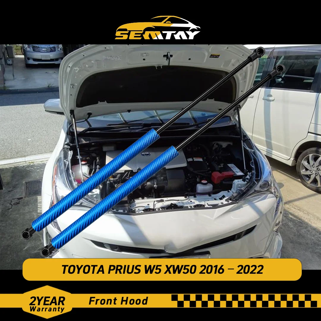 

Стойки капота SEMTAY для Toyota Prius W5 XW50 2016-2022 гг., поддержка подъема капота, пружинные амортизаторы, демпфер, автозапчасти, аксессуар для TOYOTA