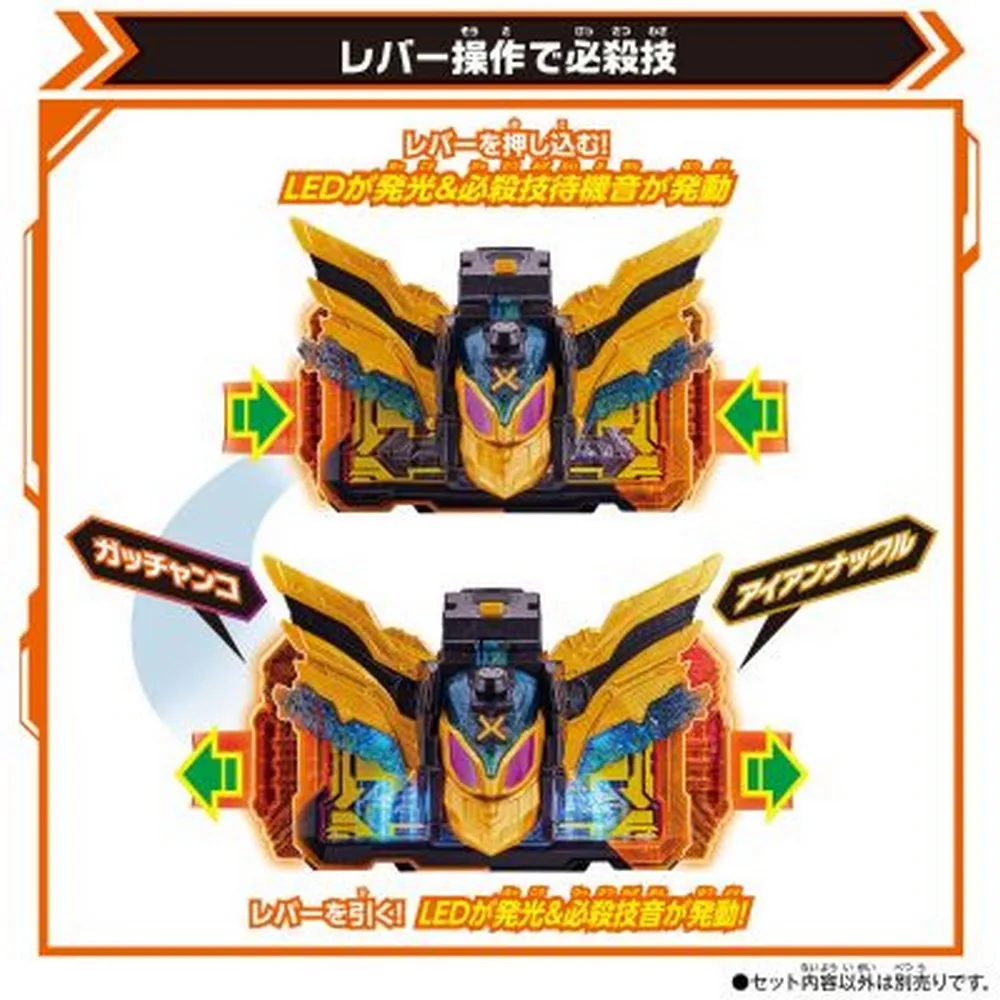 Original Bandai Original DX CROSSHOPPER & TENLINER SET Montagespielzeug für Jungen Mädchen Kinder Geschenk Sammlermodell auf Lager