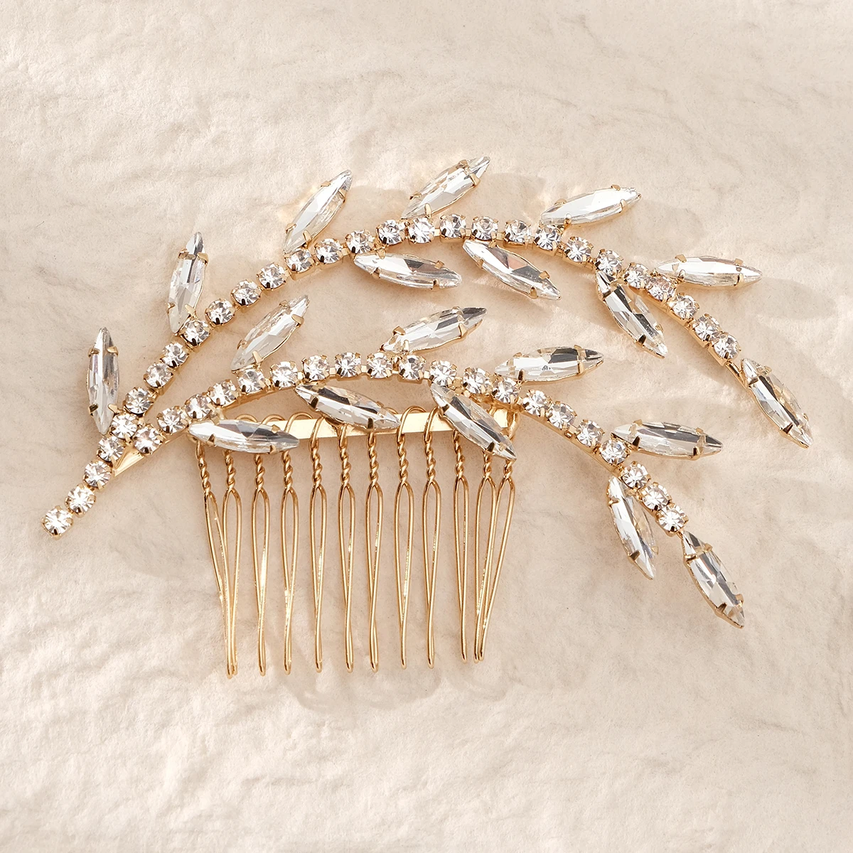 Hot Sales Shiny Rhinestones Party Hair Combs For Women Handmade Wedding Bridal Hair Accessories Retro Vintage Hairpin Lady Gift image 5
