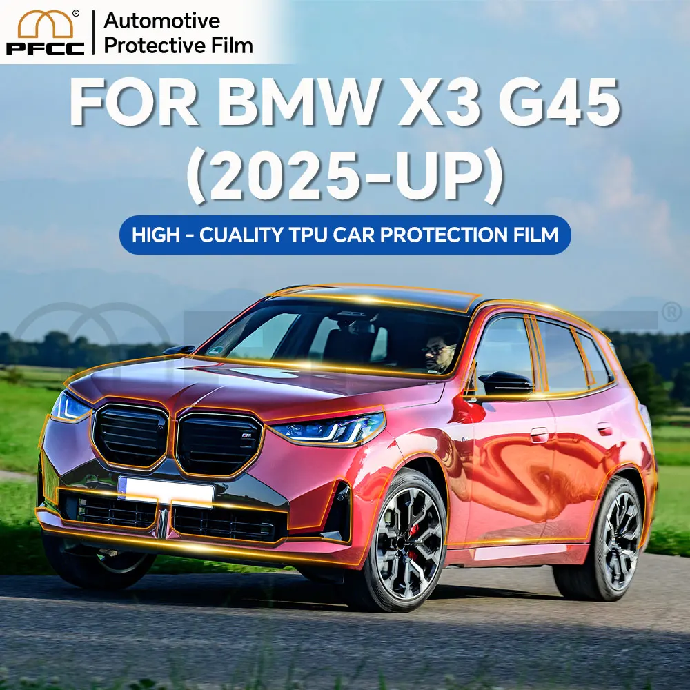 

Pre Cut PPF for For BMW X3 G45 Sport 30 M50 M Sport 2025 TPU Car Paint Protection Film Transparent Kit Clear Decal Body Repair