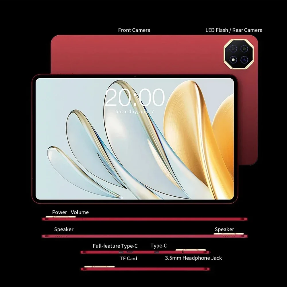 NUOVO Tablet Teclast T60 AI Allwinner A733 Octa-Core 12 pollici 2K HD TDDI Schermo 6GB RAM 128GB ROM Android 15 WiFi6 8000mAh 13MP + 5MP