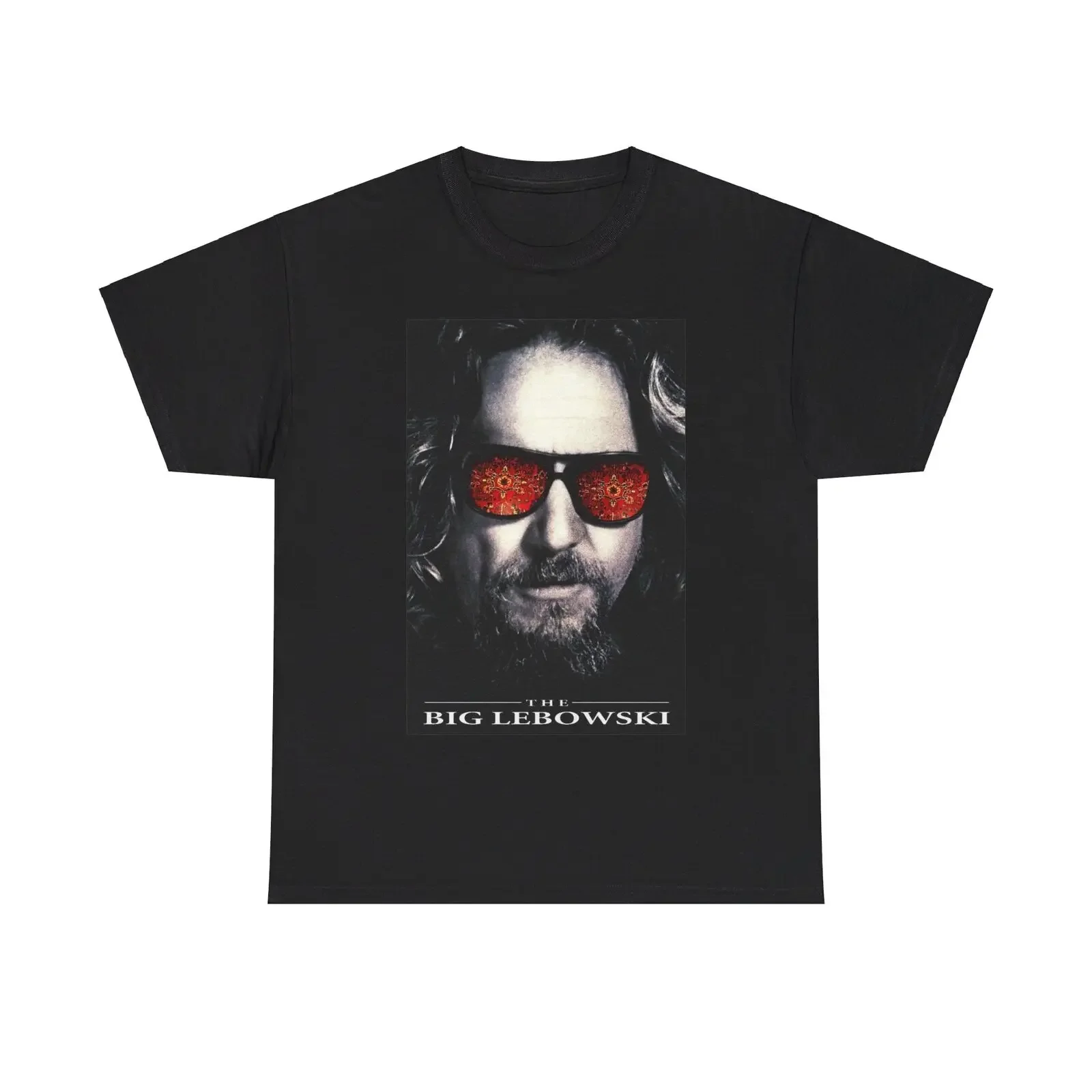 The Big Lebowski Shirt Rare Vintage Movie Poster Retro Unisex Heavy Cotton Tee