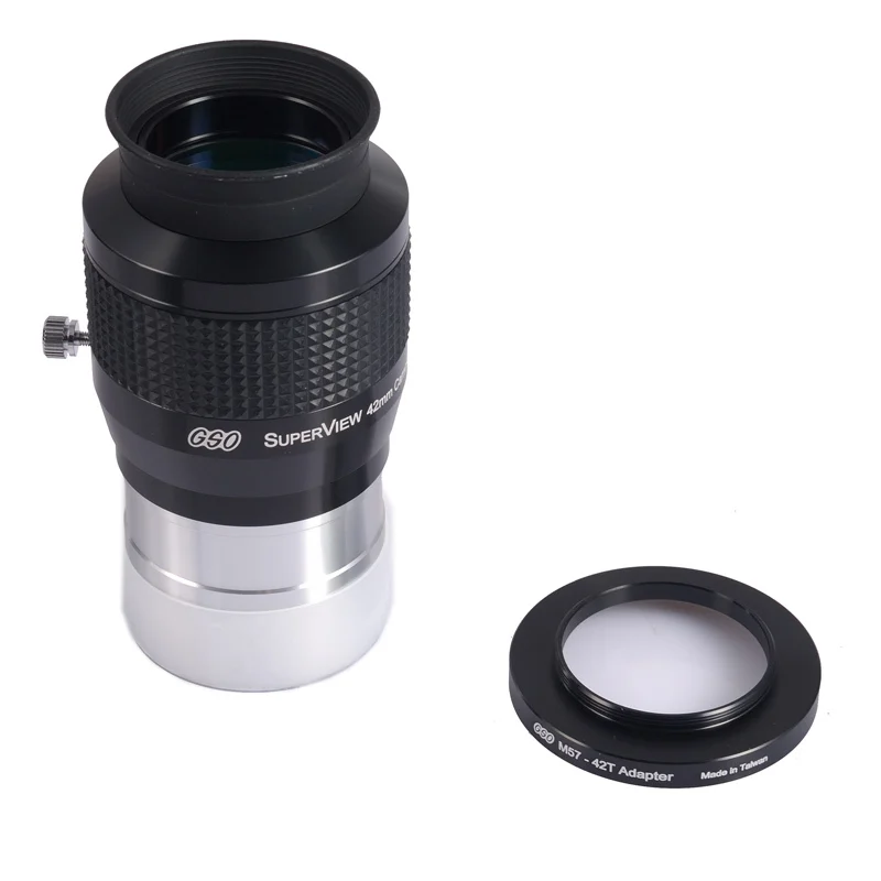 

Gso 2 "Superview 30MM 42Mm Gso 2 "Superview 30mm 42Mm wide field 68-degBreed Veld 68-Graden Oculair, Inclusief Een 57-42 Adapter