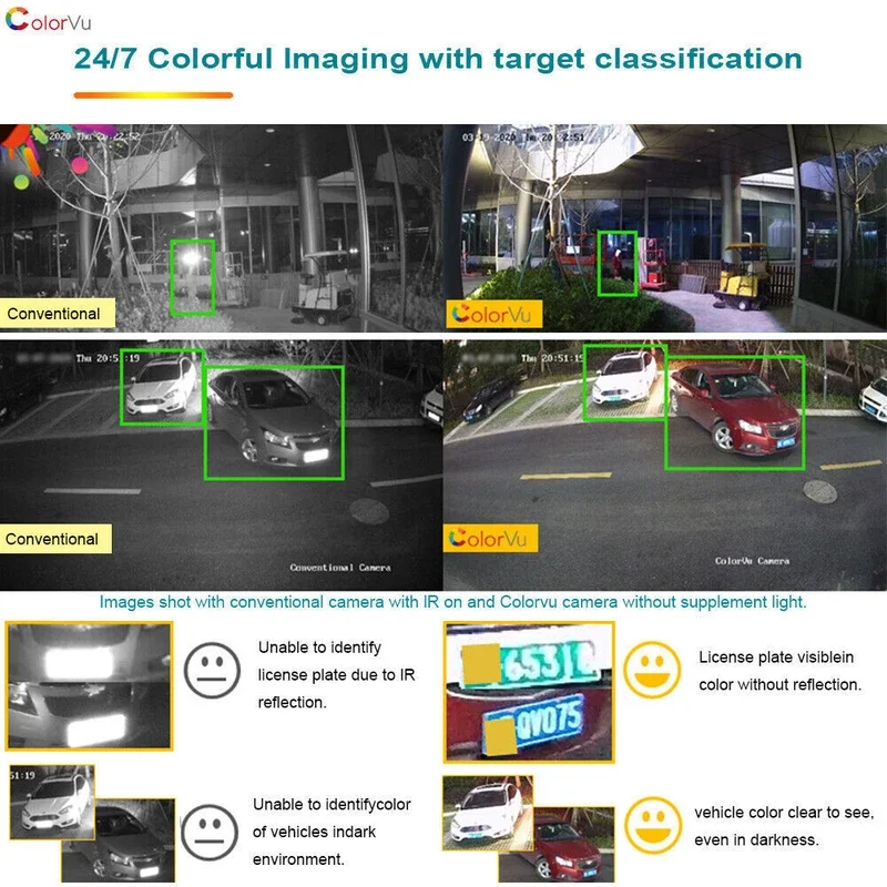 Hikvision DS-2CD2087G2H-LIU 4K 8MP IP Camera AcuSense Smart Hybrid Light Colorvu Built-in MIC SD Slot IP67 POE Bullet CCTV IPC