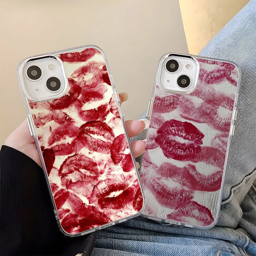 Girl Red Lips Kiss … - image