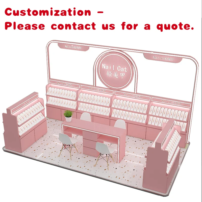 

Изготовленный на заказ современный шкаф-витрина и витрина на заказ | Индивидуальный киоск в торговом центре, ювелирные изделия, косметика, продукты питания и закуски