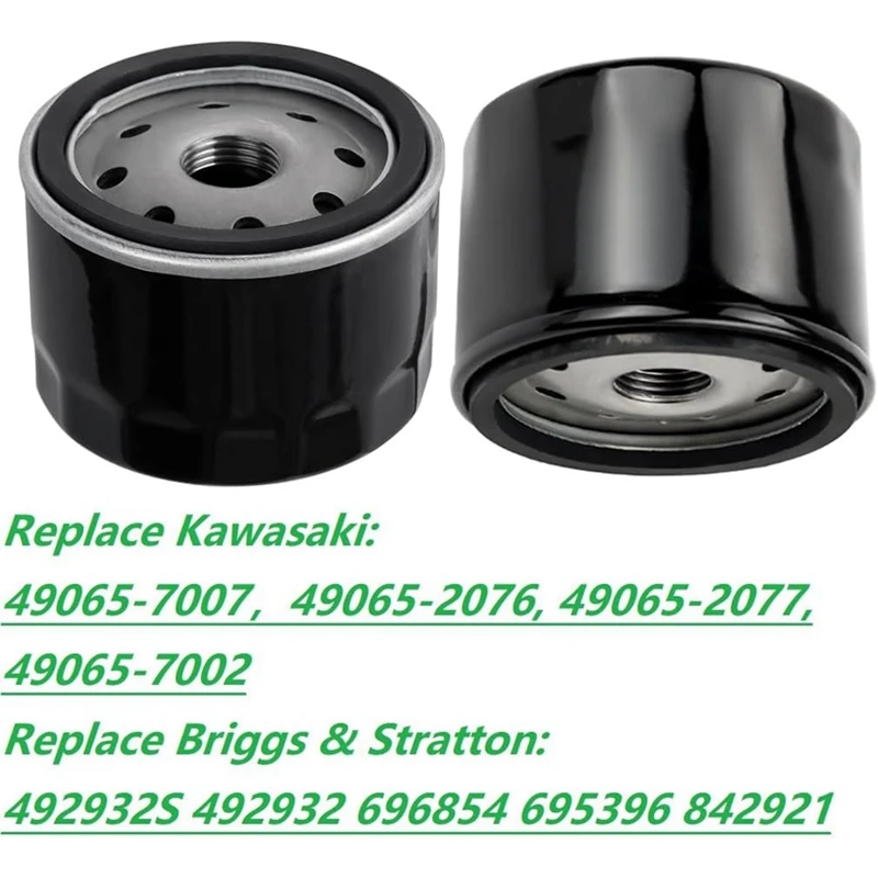 DT19 2X FR691V Oil Change Kit Tune Up Kit for Kawasaki FR651V FR691V FR730V FS691V Engine Mower Air Filter