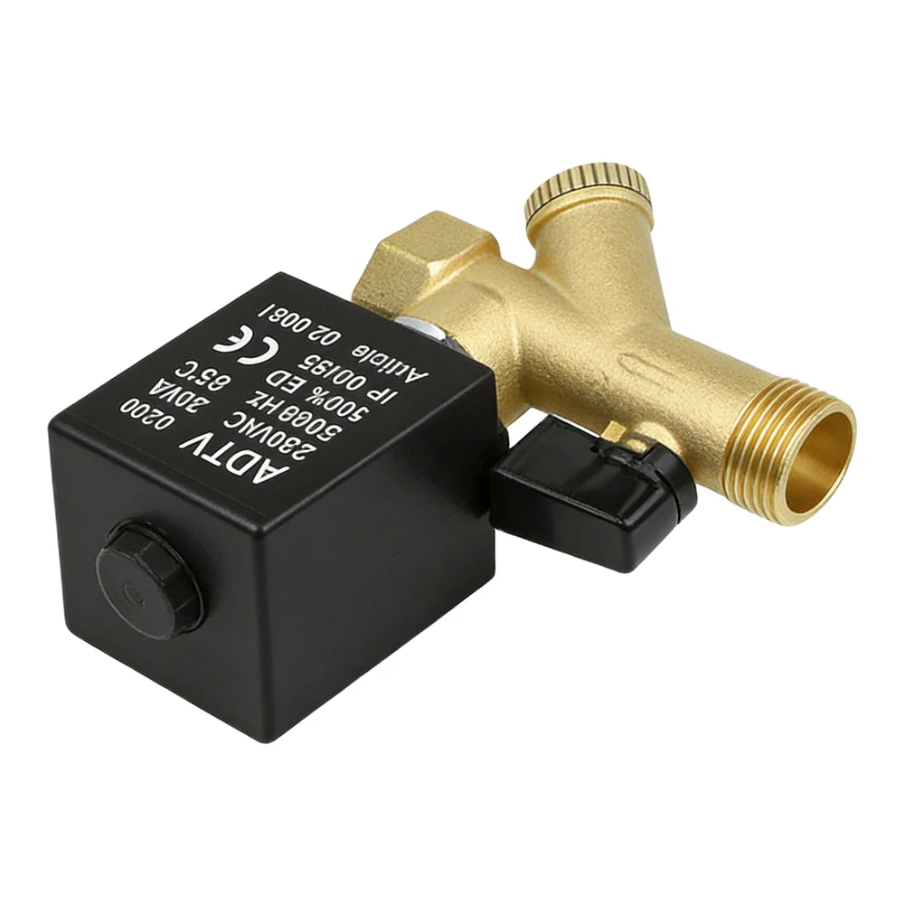 AC220V Efficient Automatic Drain Valve Metal Material 1 6Mpa Maximum Pressure Suitable for Dryers and Gas Tanks