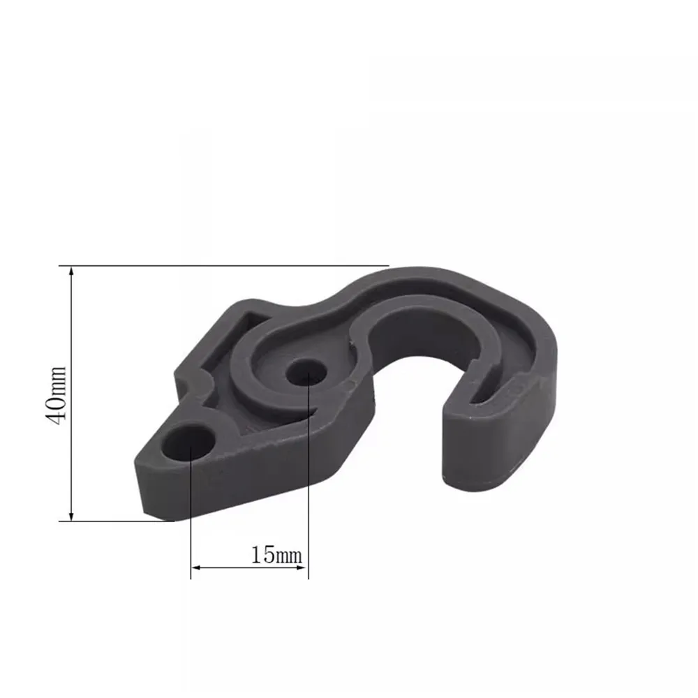 Refrigerator Door Stopper Plastic Door Fixed Hinge Door Hook Axle Stopper Clip for Haier