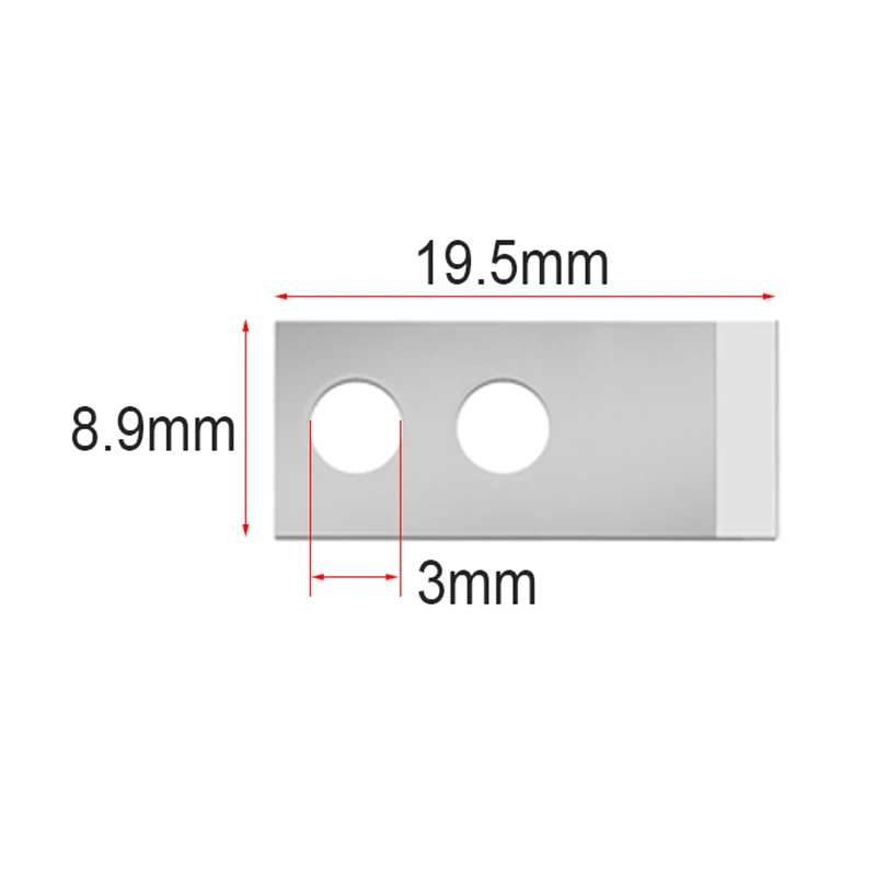 Cuchilla repuesto pelacables RJ45 – Acero alta velocidad - imagen 4