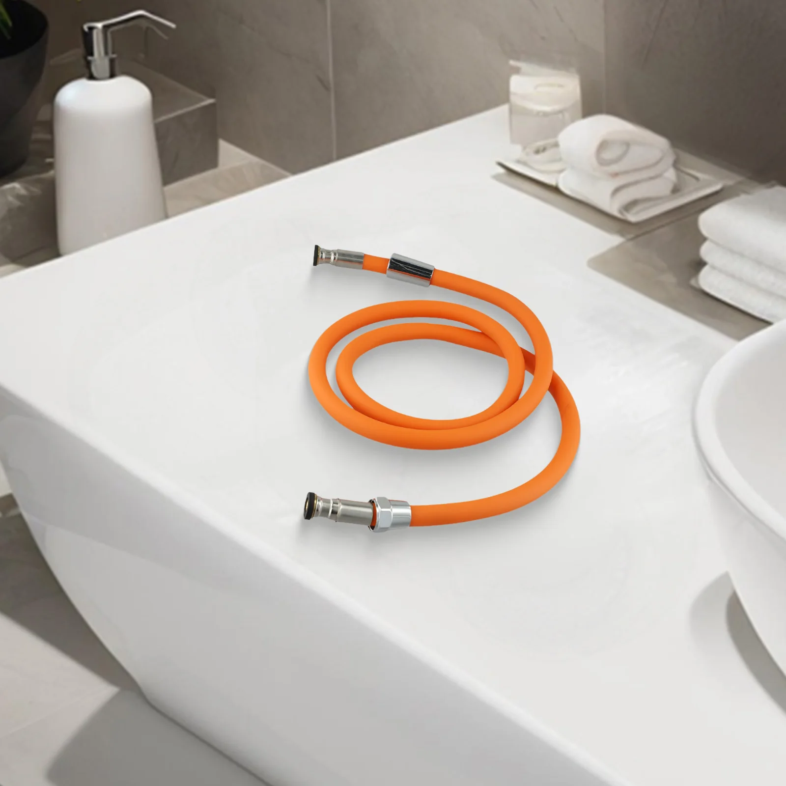 

Tangle-Free Design Heat Resistant Hose Home Renovation Corrosion-Resistant Brass Connectors Flexible And Wear-Resistant