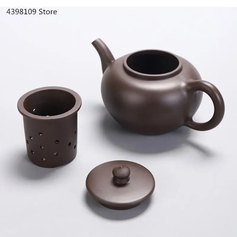 

450-900ml Authentic Yixing Purple Sand Teapot / Handmade Ceramic Liner Tea Leak Chinese Kung Fu Set Kettle