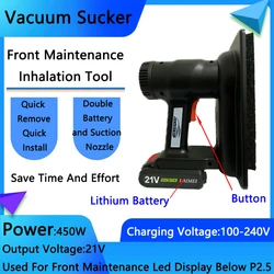 Front Maintenance Vacuum Suction Cup For Small Spacing LED Display ,Removal Tool,Quick Disassembly