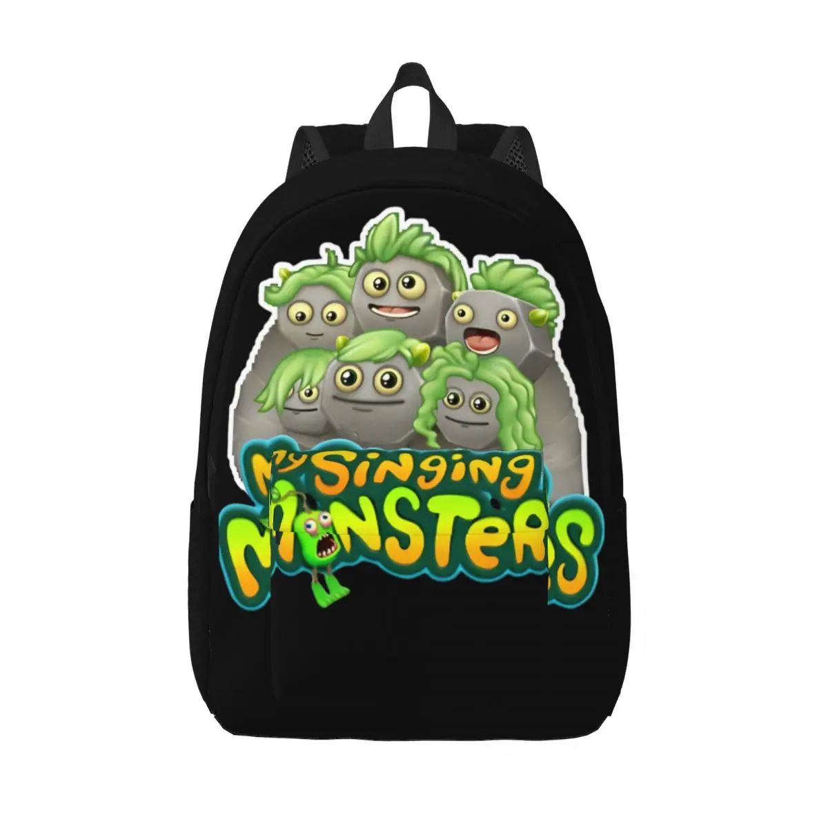 My Singing Monsters School Bookbag for Teens, Student, Middle High imprimés, Randonnée, Daypack