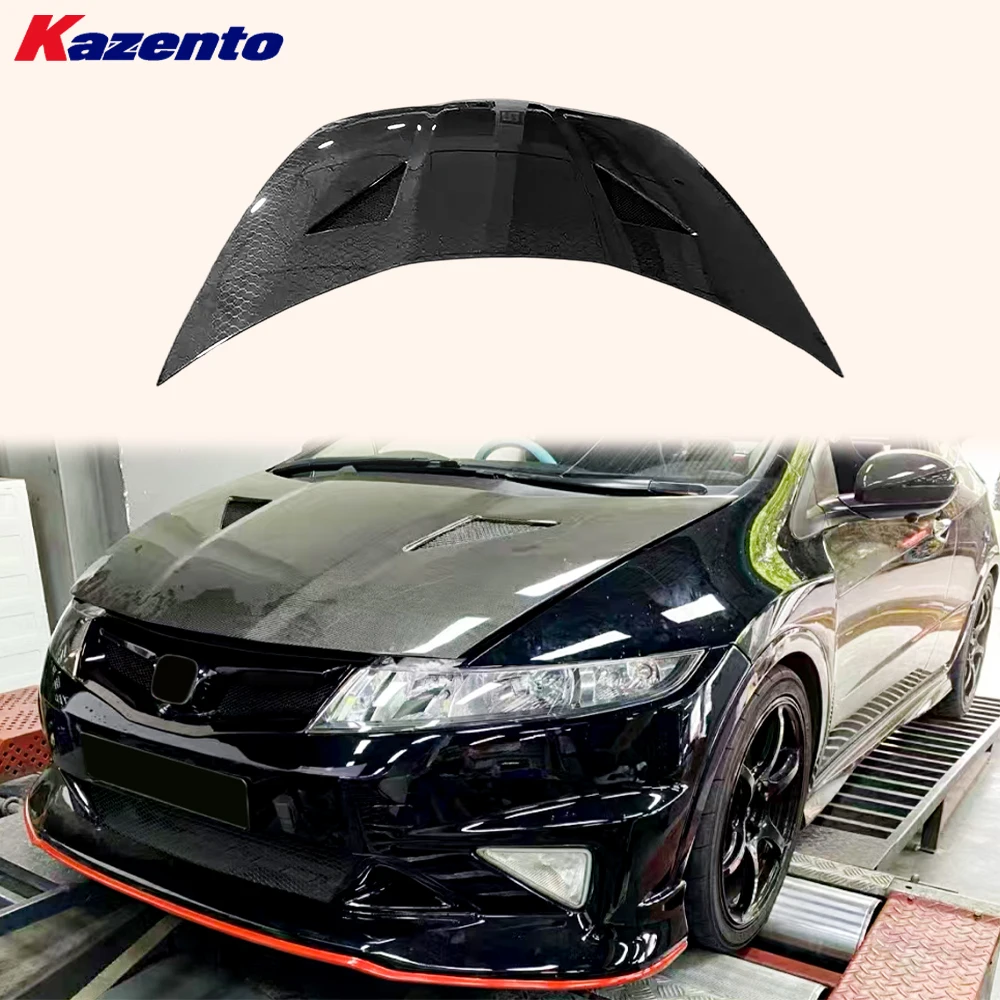 

Для Honda Civic Type R FN2 07-11: Вентилируемый капот с карбоновым сотовым узором (MUG) для охлаждения двигателя (возможна морская доставка, обращайтесь за консультацией)