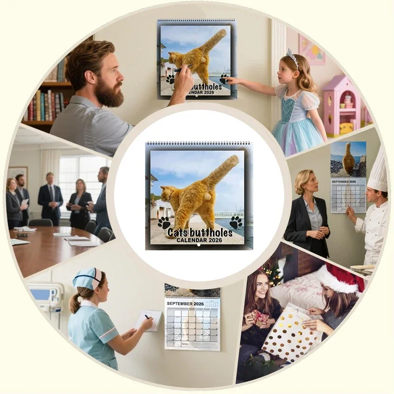 2026 التقويم القط الكلب موضوع التقويم الجدول الزمني القط بعقب نمط خطة التقويم الشهري المنظم الجدول المطبخ غرفة المعيشة ديكور